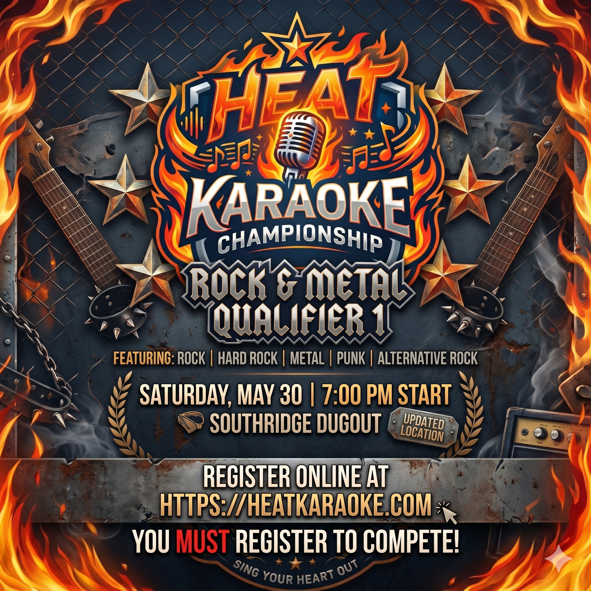 Heat Karaoke Championships - Rock & Metal Qualifier Night 1