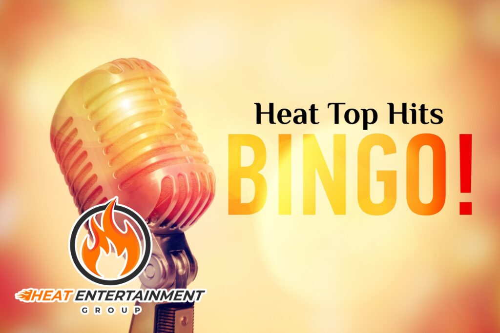 Top Hits Bingo at Rewsters with Heat Entertainment