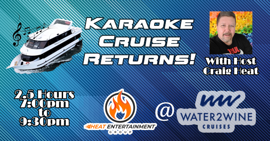 Karaoke Cruise Returns with Water2Wine Cruises