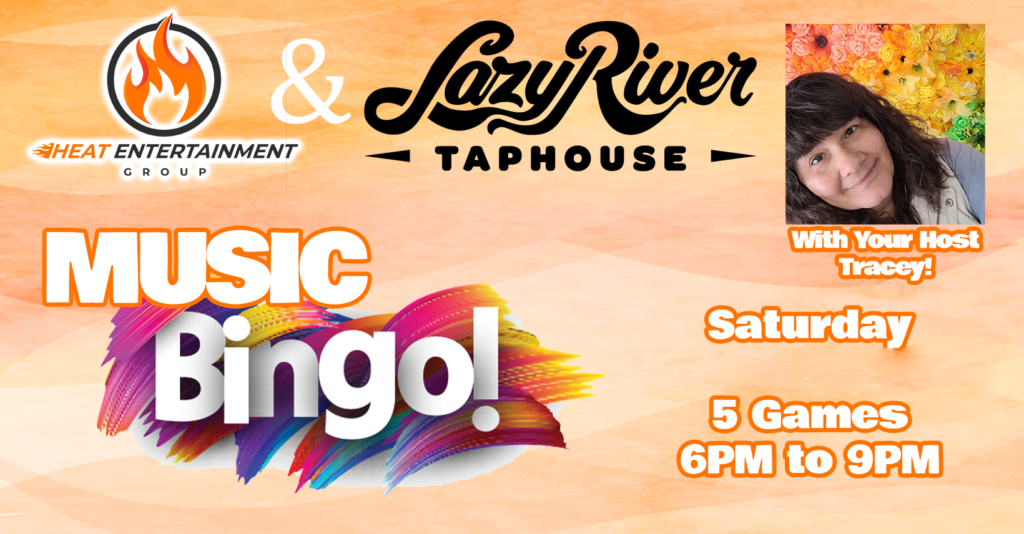 Special Saturday Edition of Music Bingo at Lazy River