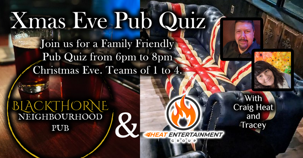 Pub quiz at Blackthorne Neighbourhood Pub