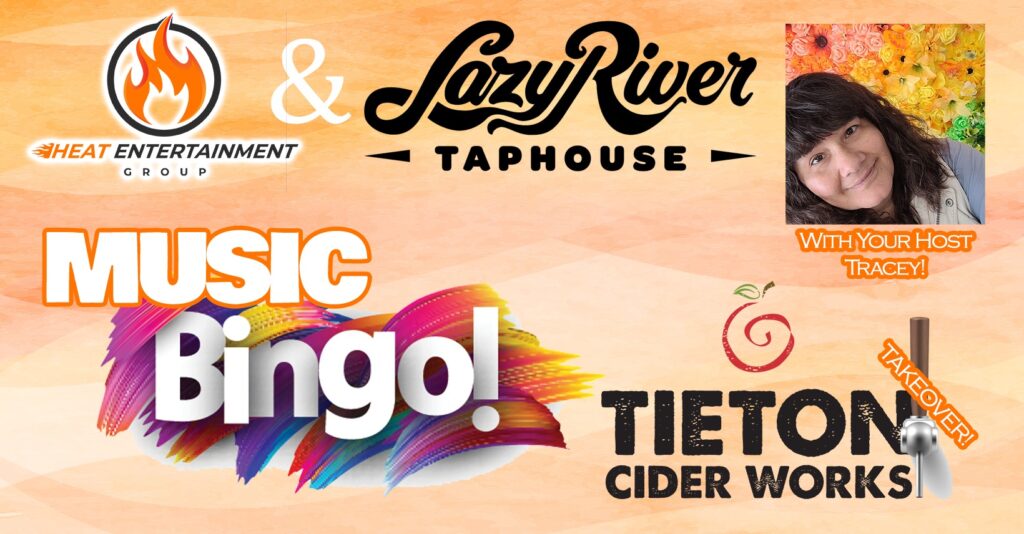 Music Bingo and Tieton Cider Takeover at Lazy River Taphouse