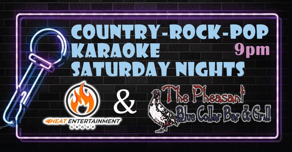 Saturday Night Country-Rock-Pop Karaoke at the Pheasant in Hermiston with Cass Edge and Mo