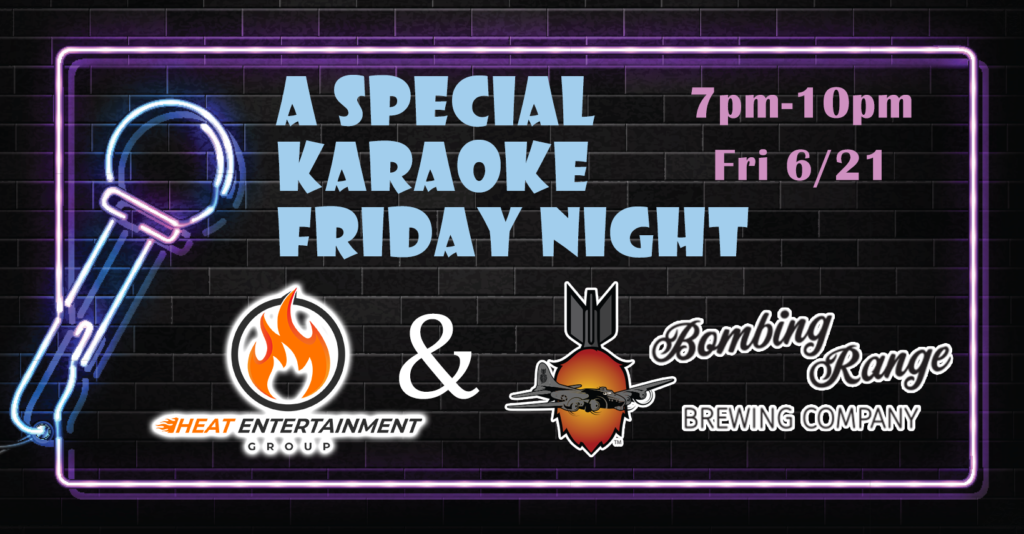 A Special Karaoke Night at Bombing Range Brewery