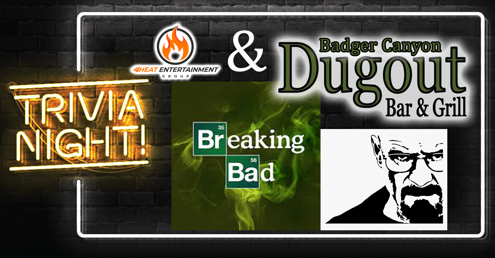 Breaking Bad Trivia at Badger Canyon Dugout with Craig Heat