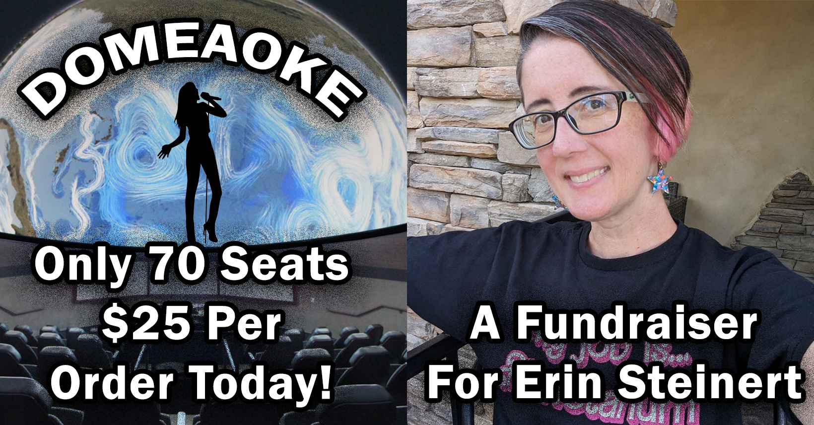 Fundraiser for Erin Steinert - Domeaoke