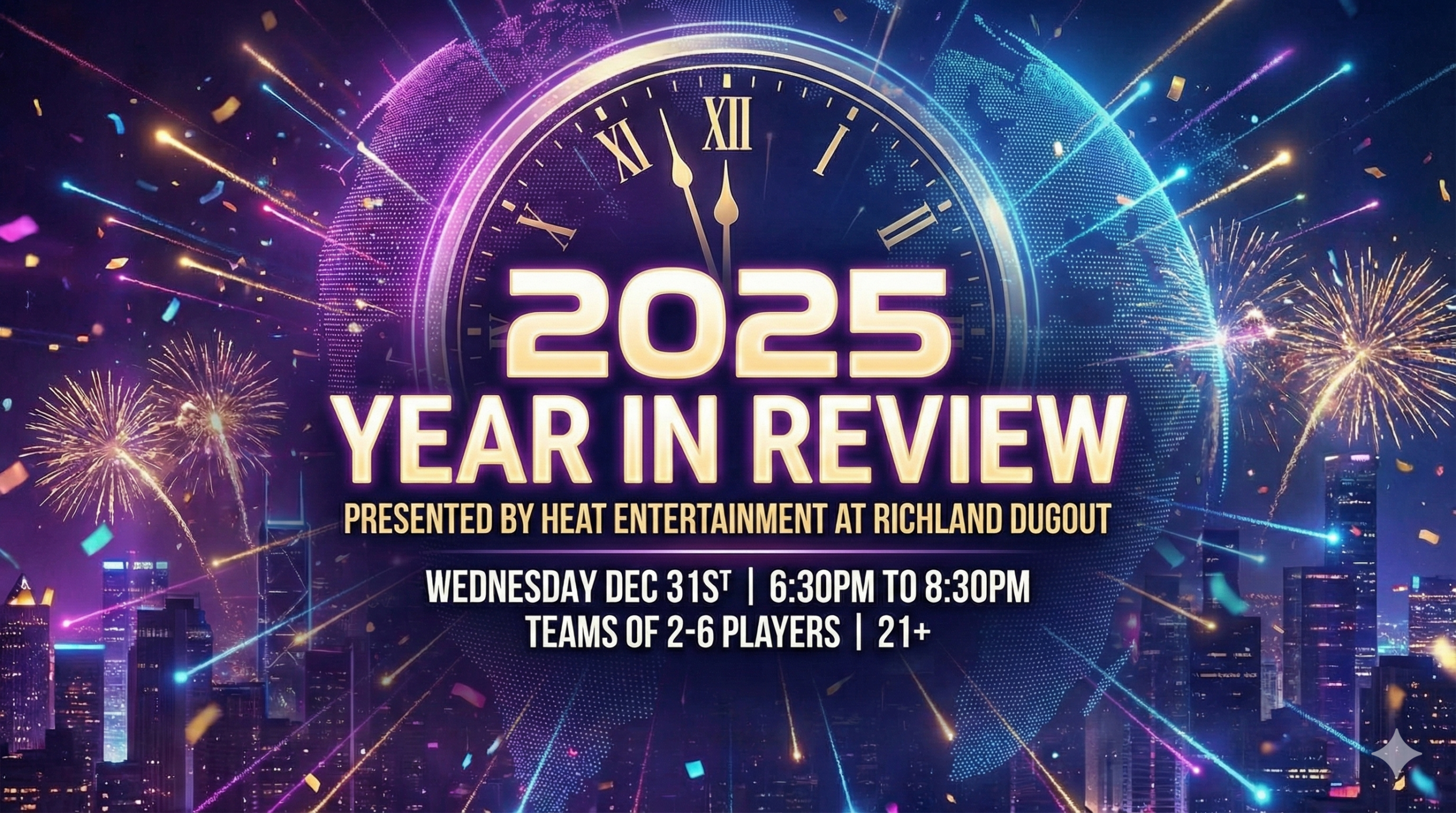 The Final Countdown - A 2025 Trivia Retrospective at Richland Dugout