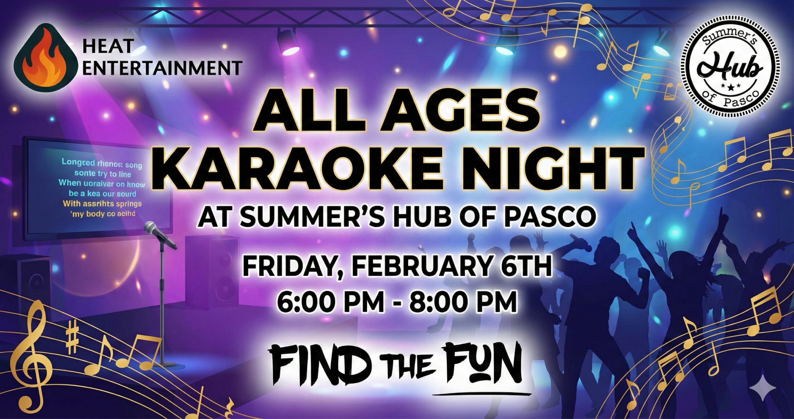 Karaoke Night at Summers Hub of Pasco - All Ages