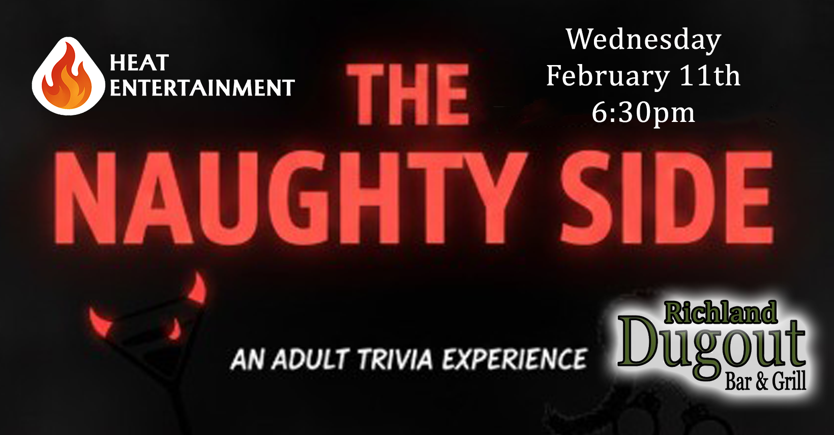 THE NAUGHTY SIDE - An Adult Trivia Experience at Richland Dugout
