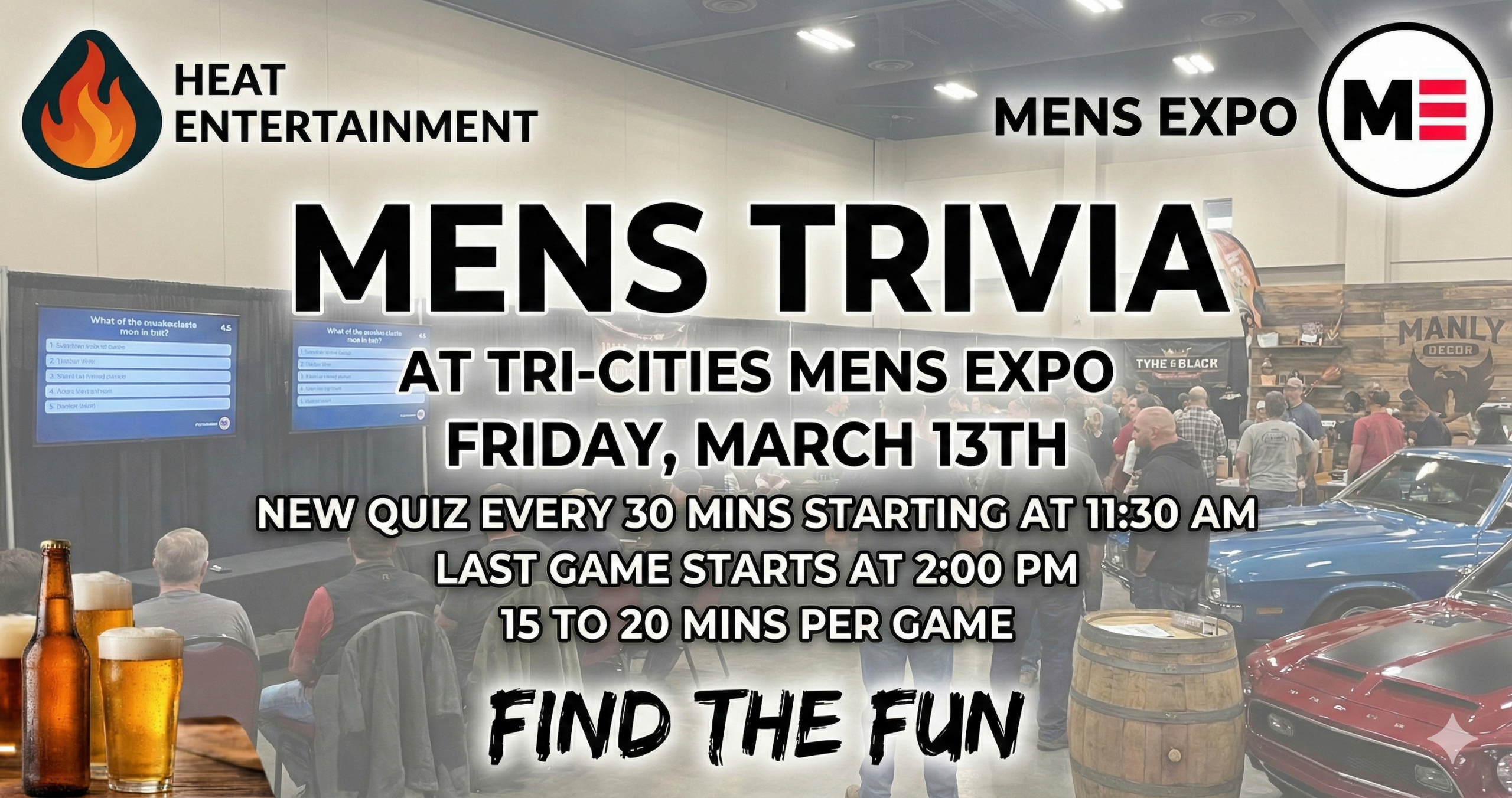 Mens Trivia at the Tri-Cities Mens Expo
